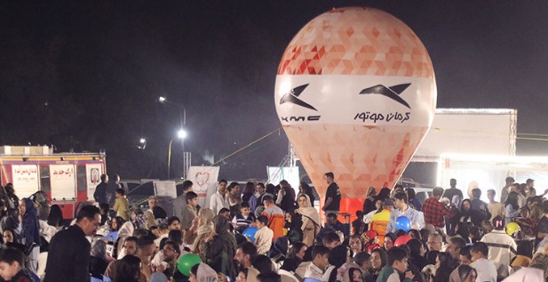 نهمین بازارچه خیریه غذای کرمان موتور برگزار شد